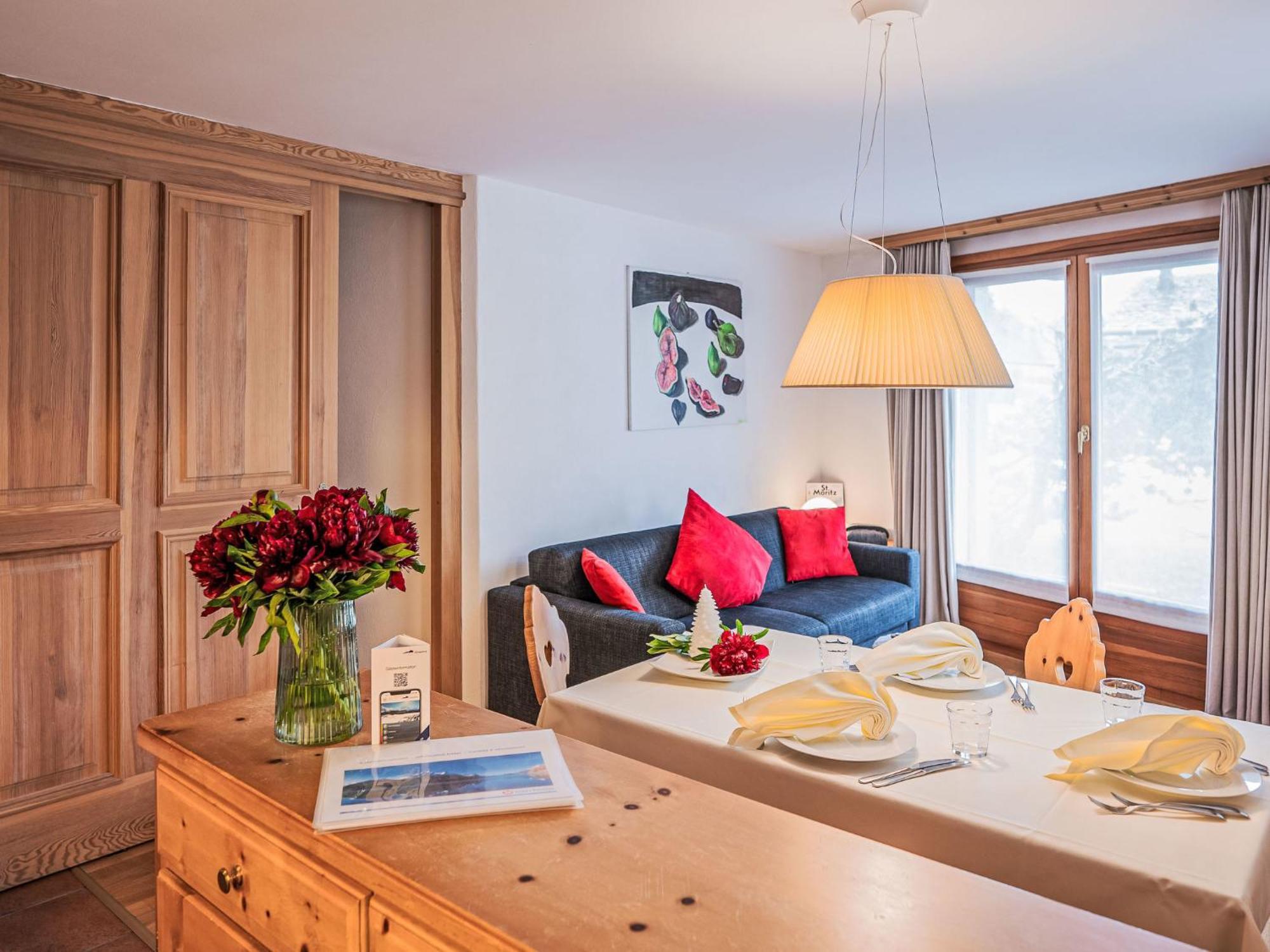 Apartment Chesa Vadret Surlej By Interhome Luaran gambar